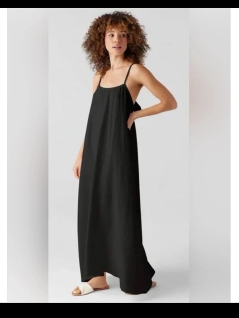 Sol Angeles Joni Maxi Gauze Dress in Black
size XL/XXL - Picture 5 of 12